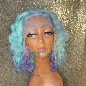 Lace front wig